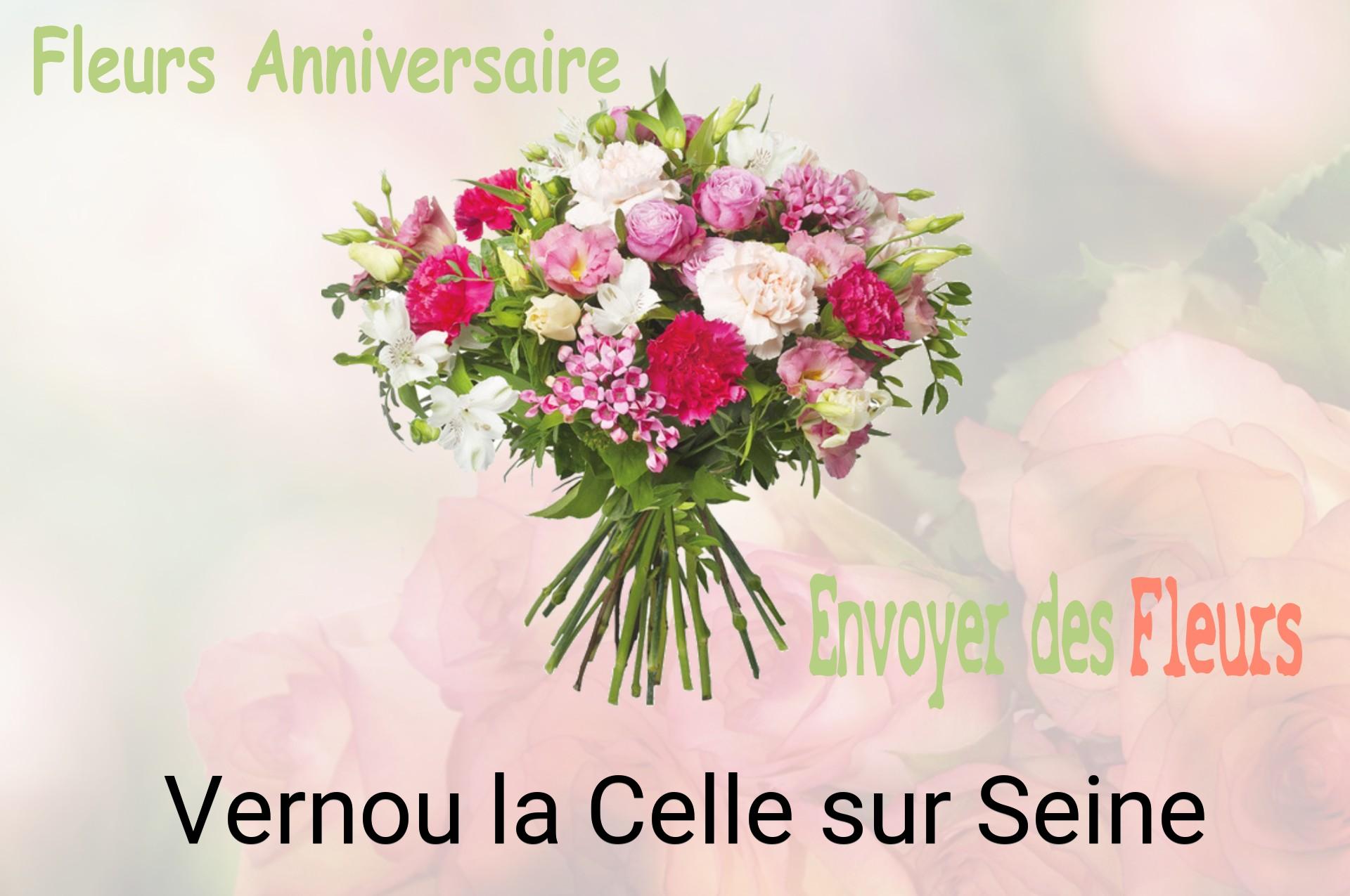 Bouquet de fleurs d’anniversaire livré à Vernou-la-Celle-sur-Seine